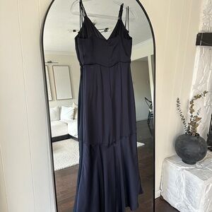 Express Navy Maxi Dress